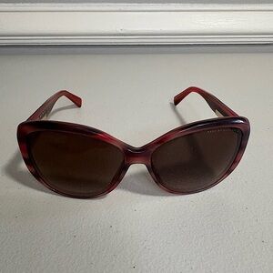 Marc by Marc Jacobs Sunglasses | Red-Pink & Brown Marble | 100% UV Protection
